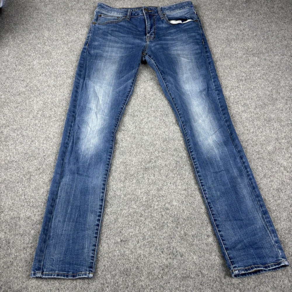 American Eagle Extreme Flex Jeans Mens 31x32 Slim Straight Medium Wash Denim